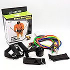 Набор эспандеров для фитнеса 5 шт / Резиновые эспандеры-джгуты для упражнений / Набор канатов эспандеров, фото 8