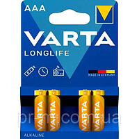 Батарейка VARTA Longlife ААА на блистере 4/40шт