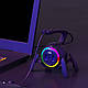 Утримувач кабелю миші RGB із USB хабом MB-RGB1 Чорний, фото 8