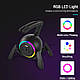 Утримувач кабелю миші RGB із USB хабом MB-RGB1 Чорний, фото 7