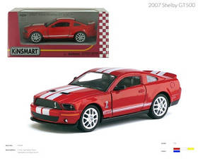 KINSMART Shelby GT500 2007, метал, инерц., у кор. 16х8х7 /96-4(KT5310W)