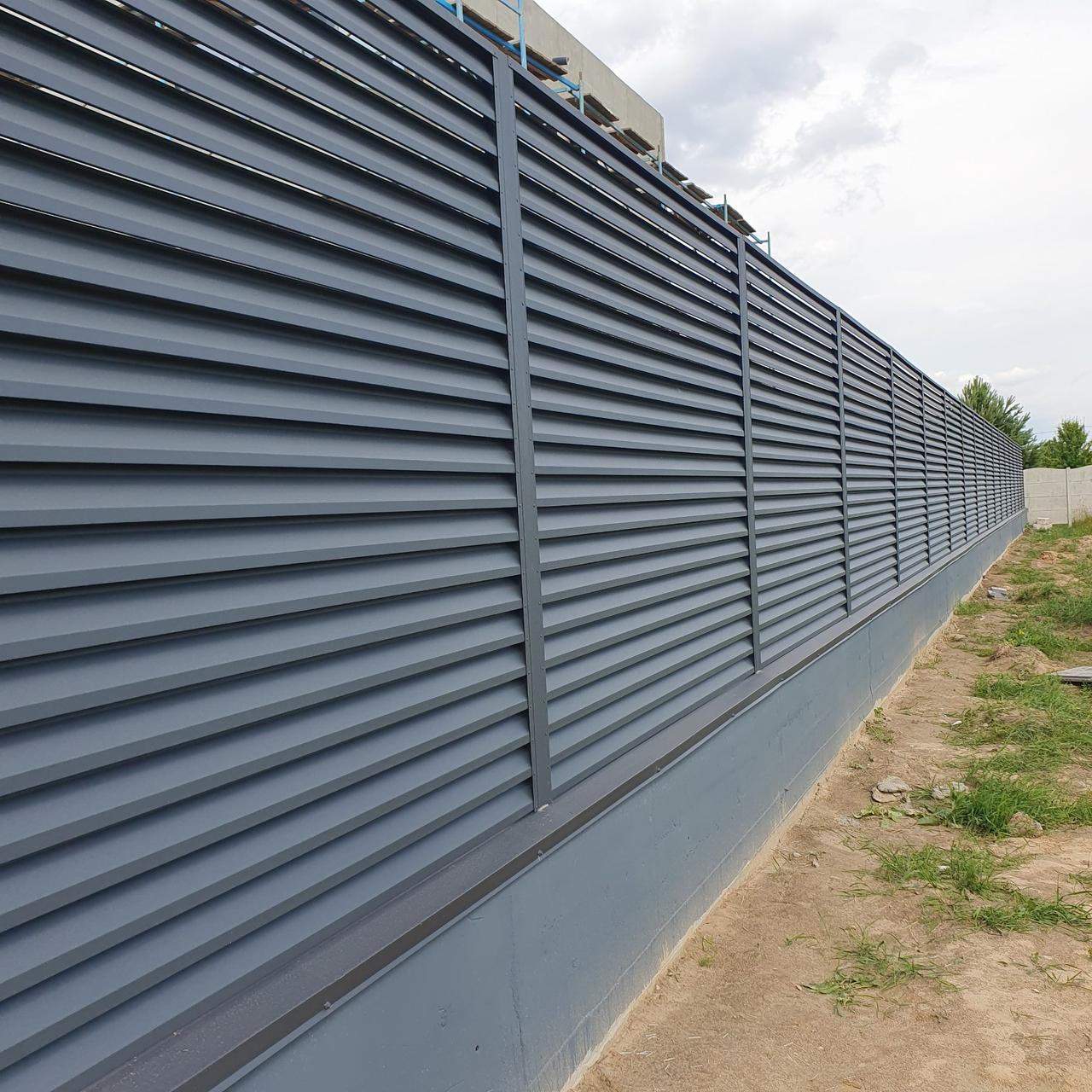 Швидкомонтажний Паркан жалюзі Smartline Смартлайн 40/100 1, 2.5