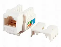 Роз`єм компьютерний неекранований KeyStone RJ-45 UTP, 5E категорії