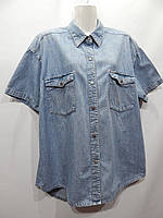 Рубашка фирменная женская джинс сток NEW BASIC UKR 54-56 р.042TR (в указанном размере, только 1 шт)