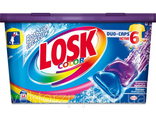 Купить Лоск Тріо-капсули 12 шт. Колір, цена 220.10 ₴ — Prom.ua (ID ...
