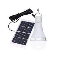 Светодиодная лампочка на солнечной батарее, водонепроницаемая подвесная лампа, походная, аварийное освещение