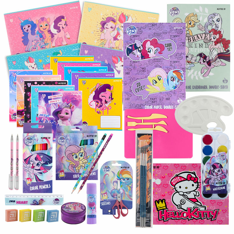 Набір першокласника 29 предм. Kite My Little Pony LP23-000-29