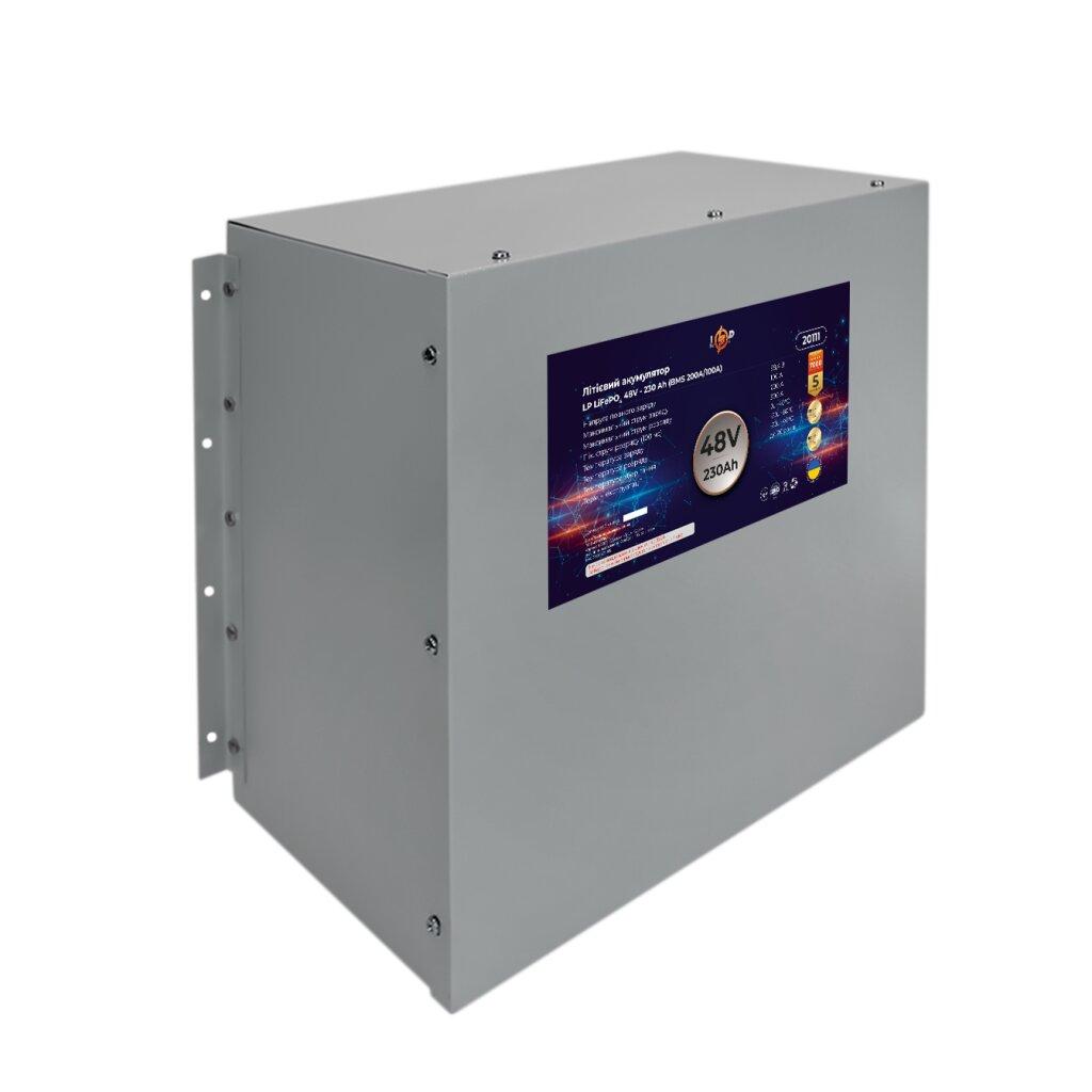 Акумулятор LP LiFePO4 48V (51,2V) - 230 Ah (11776Wh) (BMS 200A/100A) метал