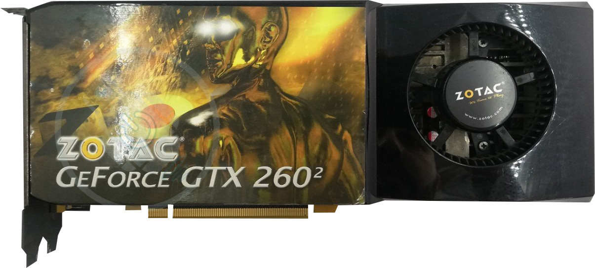 ВІДЕОКАРТА Pci-E NVidia GeFORCE GTX 260 на 1GB (А ТОЧНІШЕ 896MB) З ДУЖЕ ВИСОКОЮ БІТНІСТЮ — 448BIT!