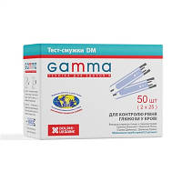 Тест-полоски Gamma DM, 50 шт - до 09/2024