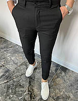 Стильные мужские классические брюки зауженные однотонные (Размеры 30,31 ...