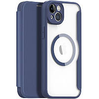 Чохол-книжка Dux Ducis Skin X Pro with MagSafe для Apple iPhone 14 / 13 (6.1") (Blue) 64861