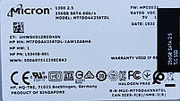 SSD накопичувач Micron 1300 256GB 2.5" (MTFDDAK256TDL) Новий, фото 3