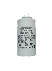Пусковий конденсатор 16 F (16 МкФ, клеми)
