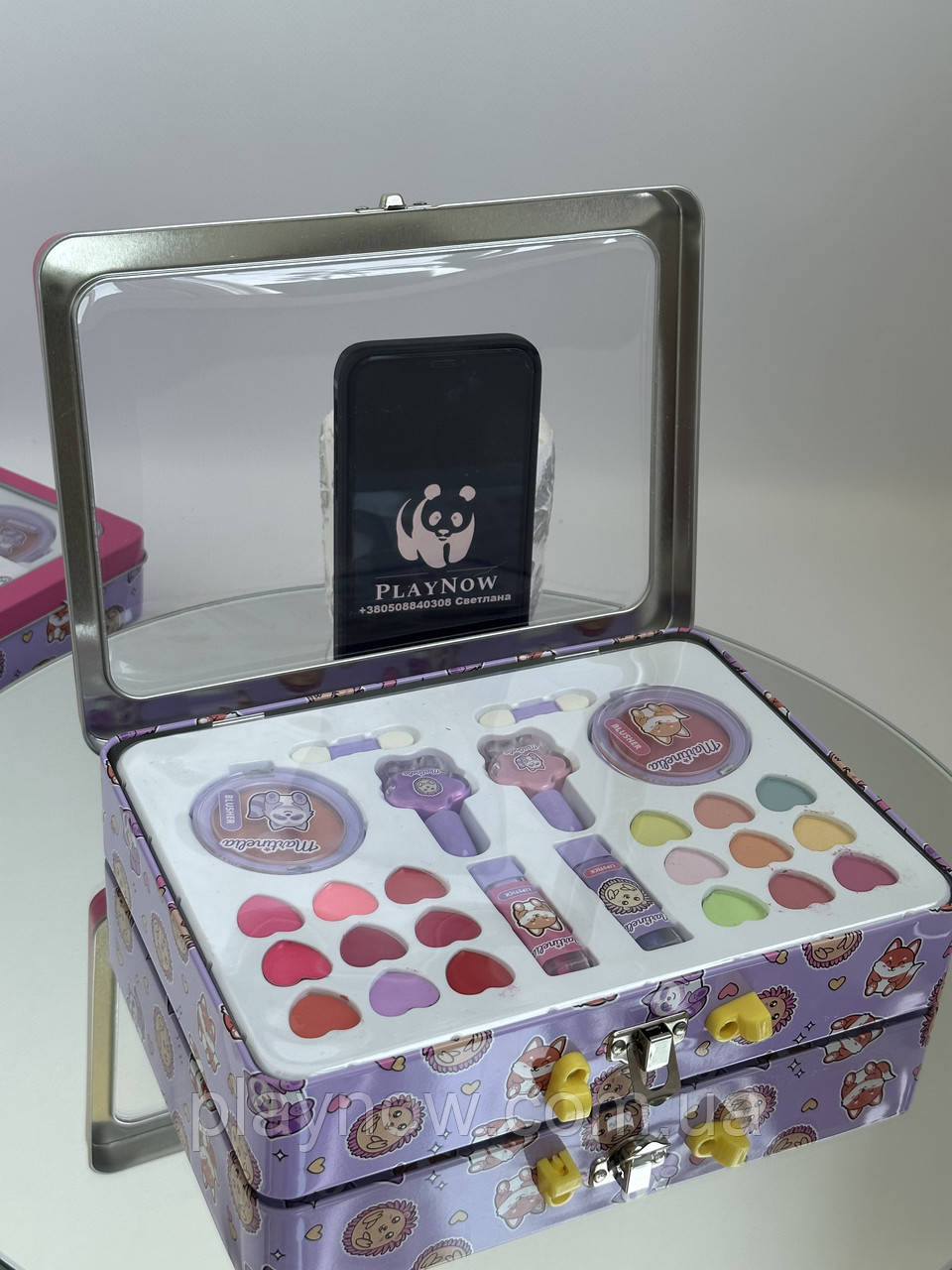 Скидка ‼️Є нюанс паковання!!️Дитячий набір косметики Martinelia Маленький кейс Мої найкращі друзі, фото 1