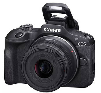 Canon EOS R100 + lens RF-S 18-45mm F4.5-6.3 IS STM