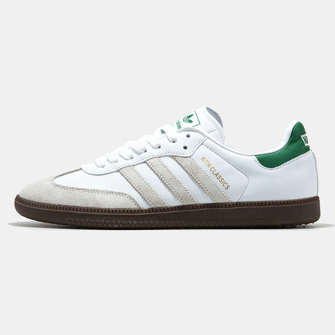 Чоловічі Кросівки Adidas Samba Kith White Green / Адидас Самба Кіт Білі ...