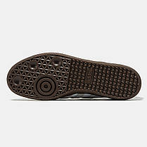 Чоловічі Кросівки Adidas Samba Kith White Green / Адидас Самба Кіт Білі з Зеленим, фото 6