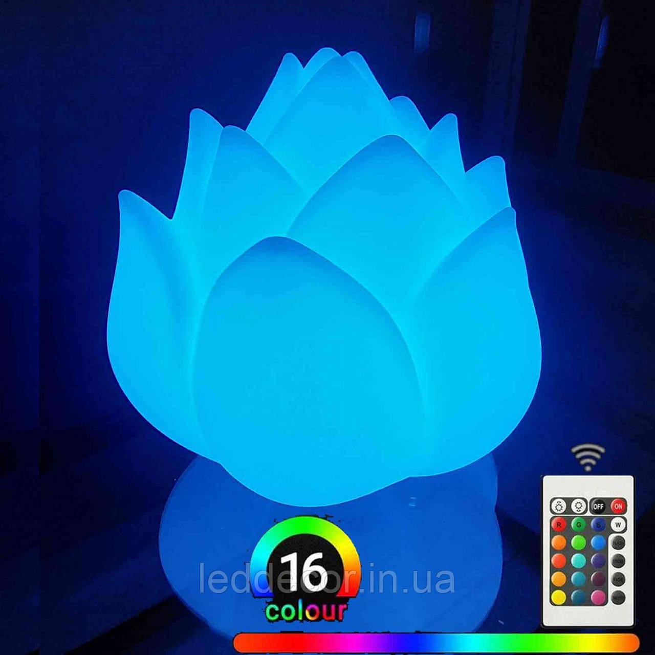 Світлодіодний світильник Квітка Лотус LOTUS Light акумуляторний безпровідний