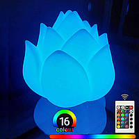 Светодиодный светильник Цветок Лотус LOTUS Light аккумуляторный беспроводной