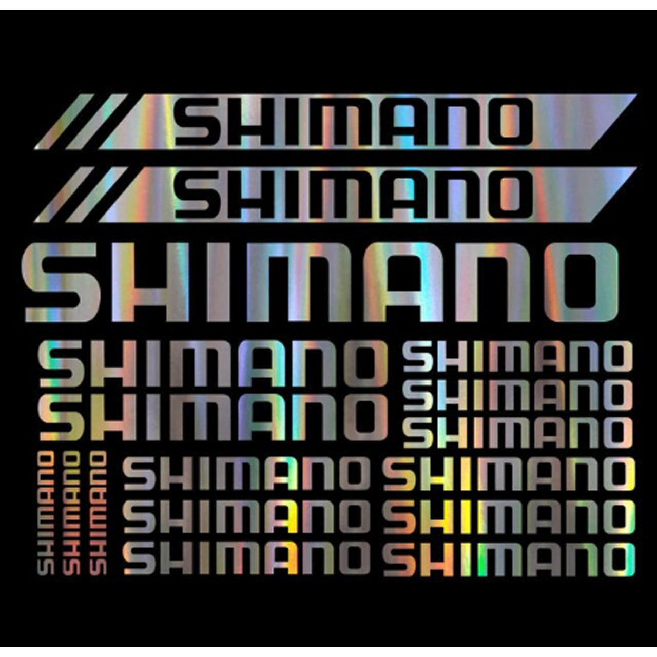 Наклейки на раму велосипеда SHIMANO FGT-009
