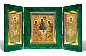Ікони — складані в оксамиті