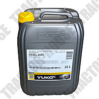 Масло YUKO DIESEL AGRO SAE 30 API CC 17,5 кг 20дм3