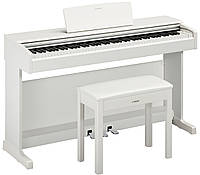 Клавинова(цифровое пианино) YAMAHA ARIUS YDP-144 (White) (стойка, фирменная банкетка, сетевой адаптер)