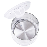 Скляний чайник Mesko MS 1301 white білий 1,7 л з контролем температури, фото 6