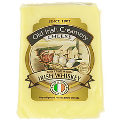 Сир чеддер з ірландським віскі Олд Айріш Крімері Old Irish Creamery 150g 16шт/ящ (Код: 00-00014769)