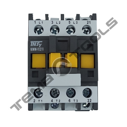 Контактор трифазний КММ11211 12А 230В/АС3 1NC