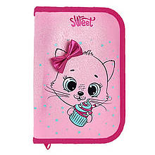 Пенал-книжка на 1 відд. з 2 відворотами "CLASS" / Sweet Kitty