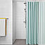 Шторка для душу IKEA LUDDHAGTORN  бірюзовий 180х200 см 205.574.27, фото 3