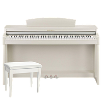 Цифровое пианино Kurzweil M230 WH (стойка, 3 педали, банкетка, пюпитр, блок питания)