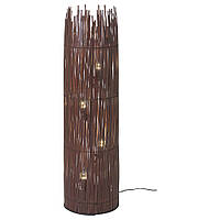 Светильник напольный, коричневый, бамбук, 601.957.16, IKEA, ROTVIK