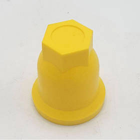 Ковпачок гайки 33 жовтий