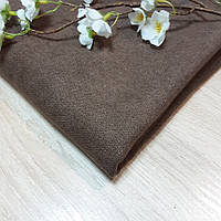 Остаток мебельной ткани коричневого цвета 105*87 см