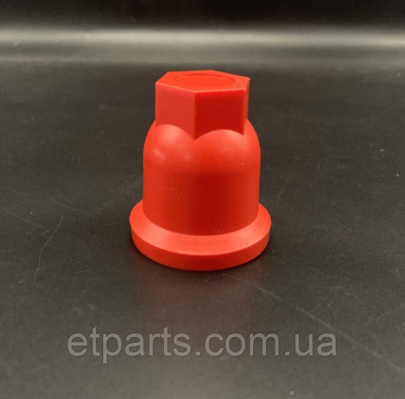 Ковпачок гайки 33 червоний