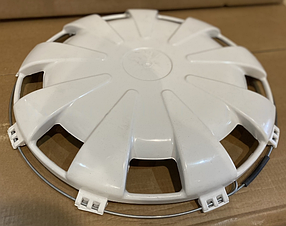 Ковпак колеса задній пластик (білий)