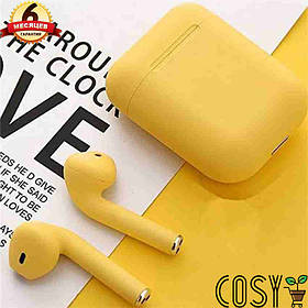 Бездротові Bluetooth Навушники (гарнітура) З чипом JL D8 Inpods 12 Жовті