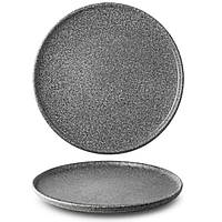 Тарелка круглая темно-серый D 240 мм серия Granit G.Benedikt FD-G4Y2124