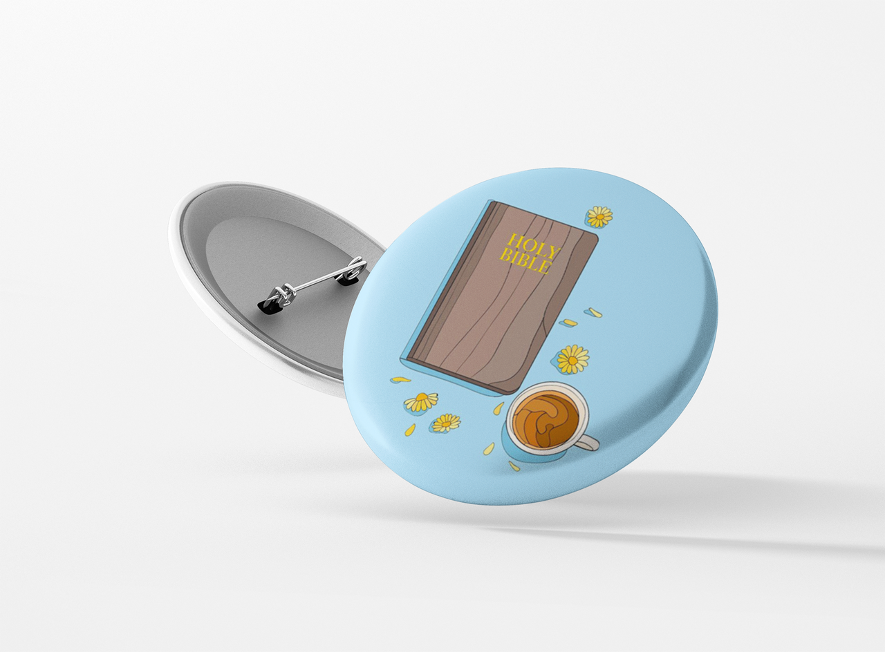 Значок металевий Bible №47, фото 1