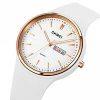 Жіночий годинник Білий Класичний Кварцовий годинник для дівчат Офіційна гарантів 12 міс