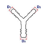 Фітинг штуцер з'єднувач шлангів універсальний (5 мм), фото 2