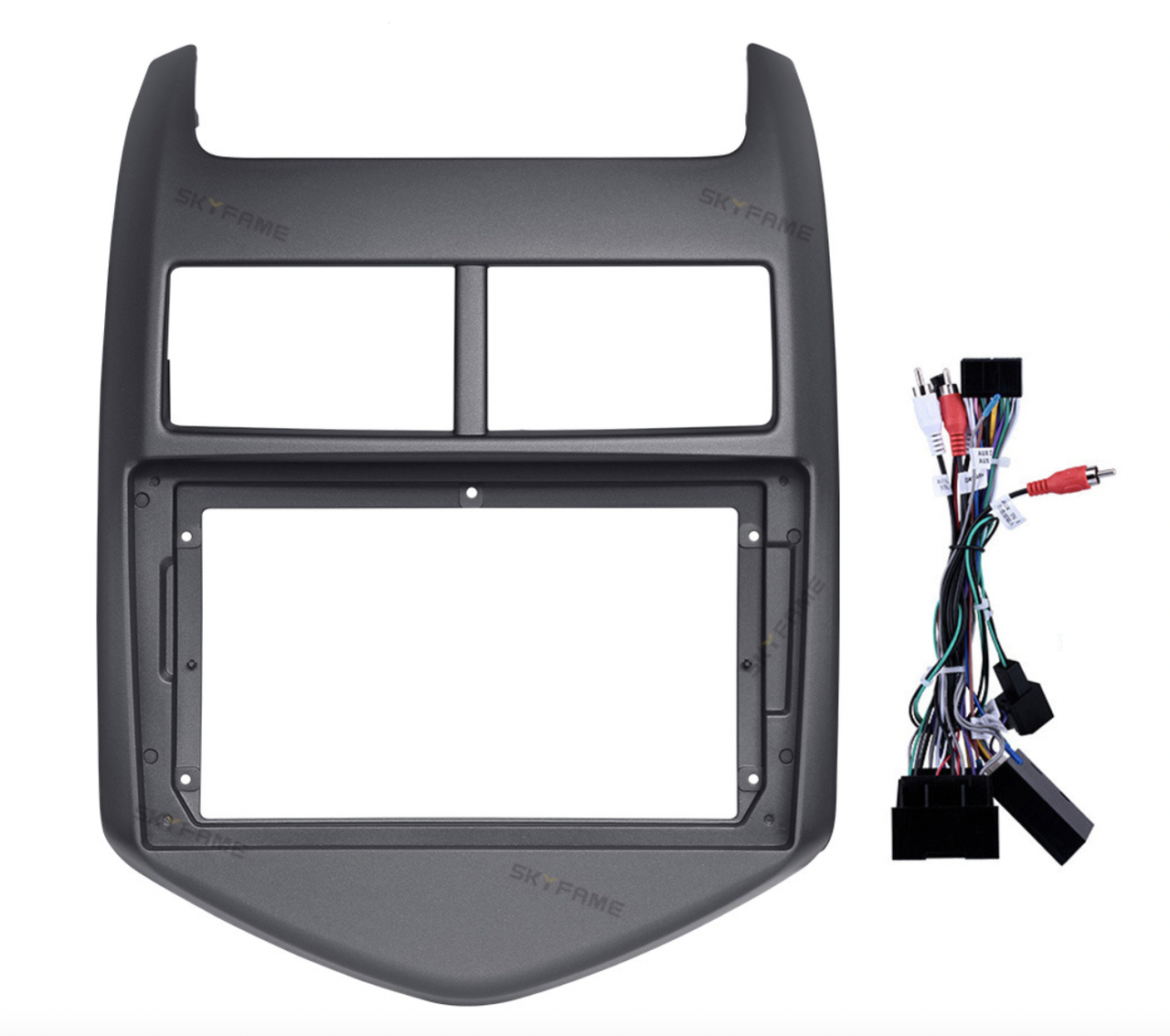 Перехідна рамка Chevrolet Aveo 2010-2013 під екран 9 дюймів