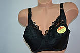 Бюстгальтер Yalisi без поролону чашка F105-115 Чорний, фото 2