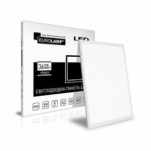LED панель вбудована Eurolamp 60*60 36W 4000K LED-Panel-36/40, фото 1