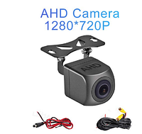 Автомобильная универсальная камера AHD 720P 1280x720 для парковки заднего обзора разъем RCA тюльпан