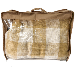 Сумка ORGANIZE з пвх для ковдр та подушок S (беж)