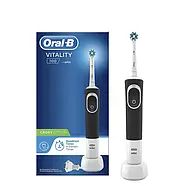 Електрична зубна щітка  Braun Oral-B Vitality 100 Cross Action Black + змінні насадки ORAL-B EB50 CrossAction 4 шт, фото 2